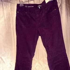 Corduroy Boot-cut pants